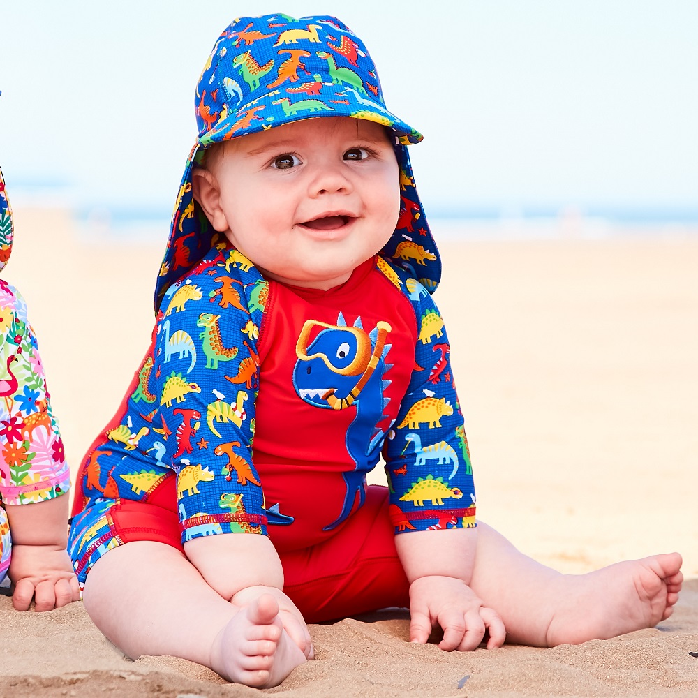 Laste ujumistrikoo Jojo Maman Bebe Red Dino