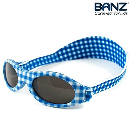 Laste päikeseprillid KidzBanz Blue Checkers