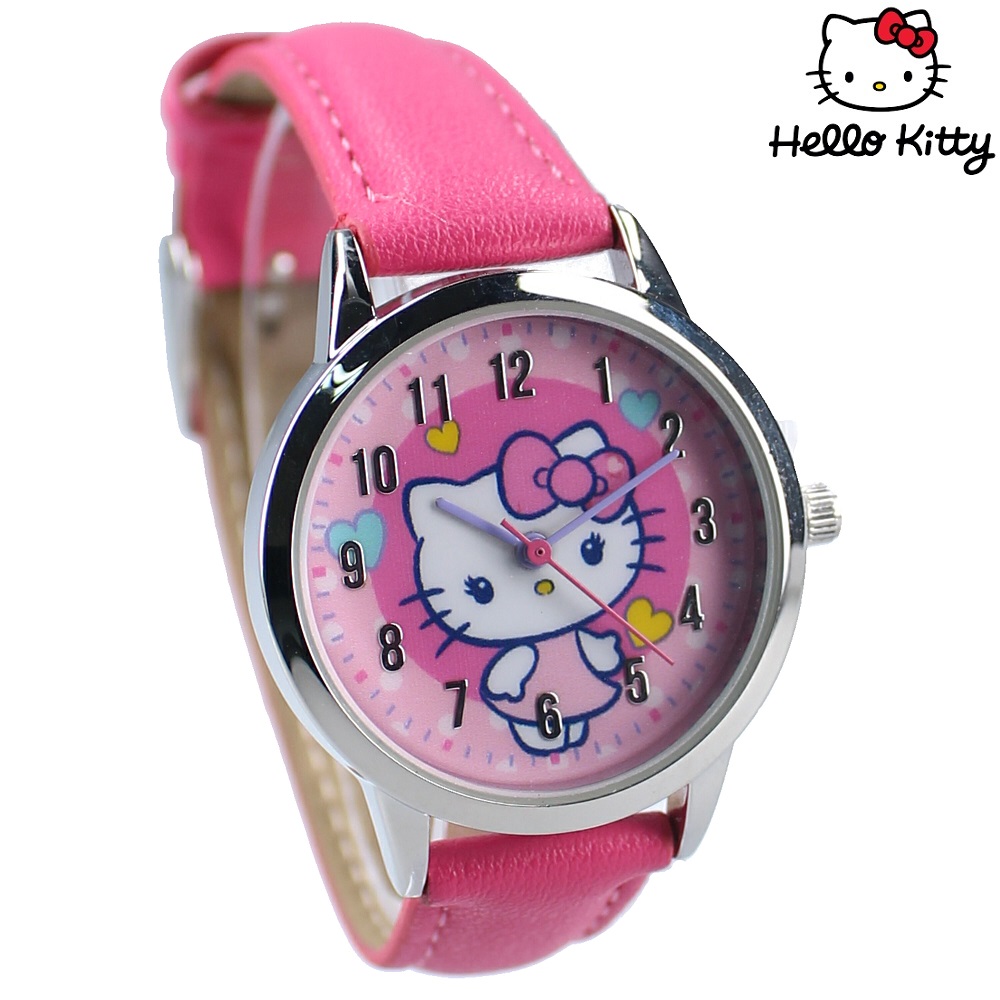 Laste käekell Hellot Kitty Kids Time Cerise