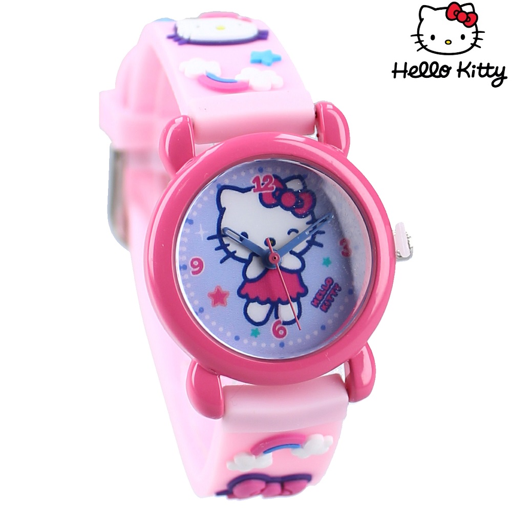 Laste käekell Hellot Kitty Kids Time Pink