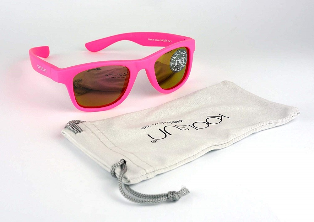 Laste Päikeseprillid - Koolsun Wave Neon Pink