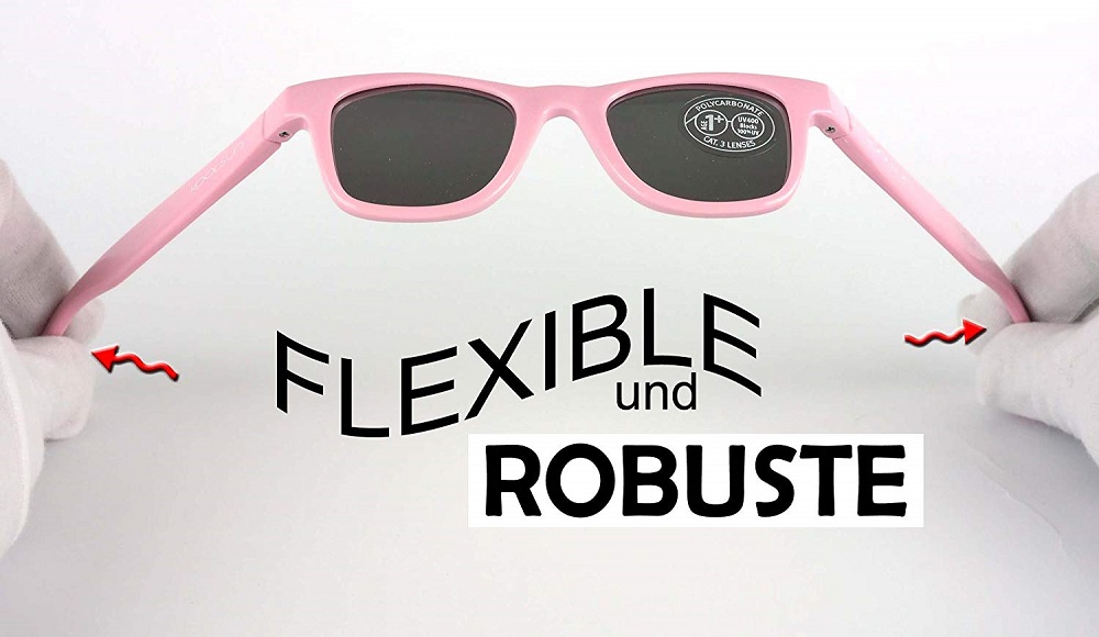 Laste Päikeseprillid - Koolsun Wave Pink Sachet
