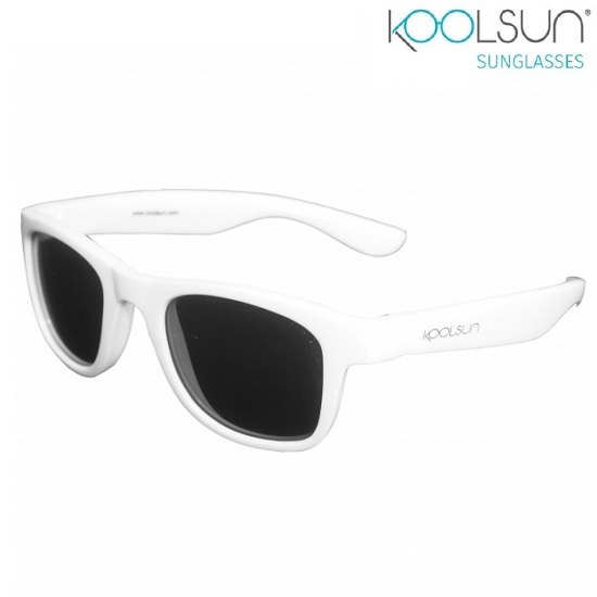 Laste päikeseprillid Koolsun Wave Marshmallow White