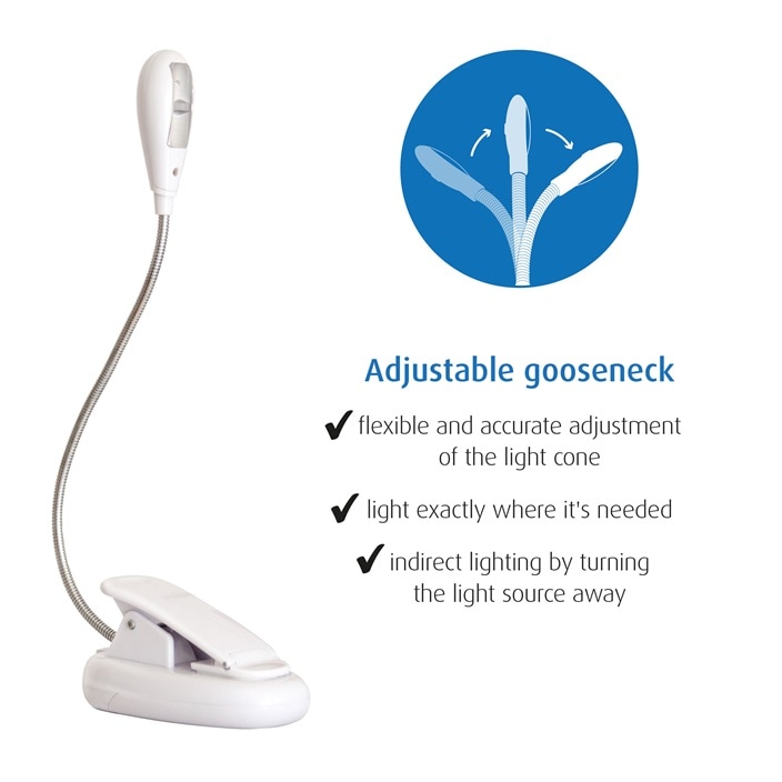 Lugemis-ja Imetamislamp - Reer Clip Lamp