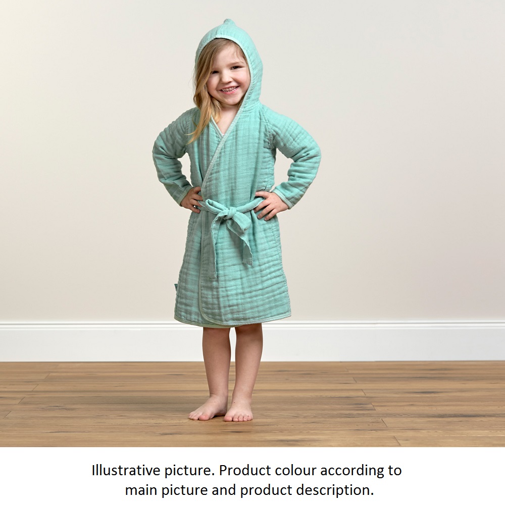 Laste musliinist hommikumantel Lässig Bathrobe