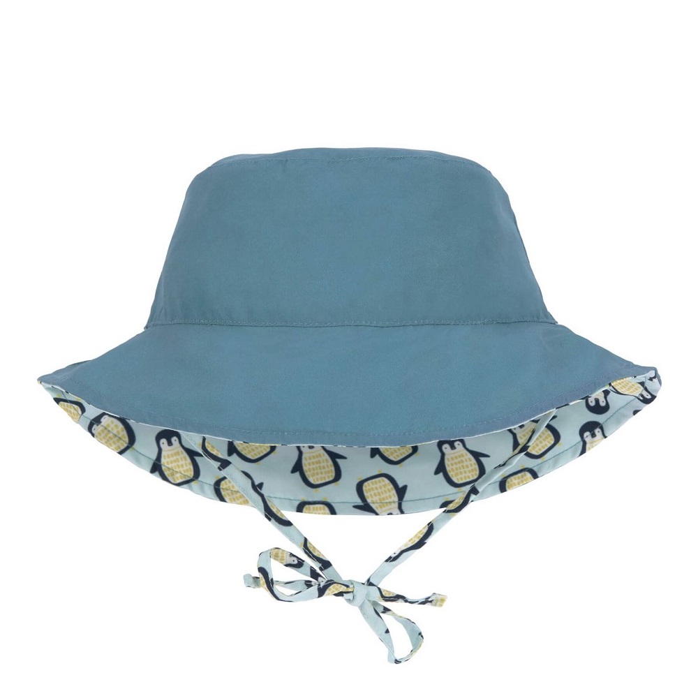 Laste UV-kaitsega päikesemüts Lässig Blue Penguins