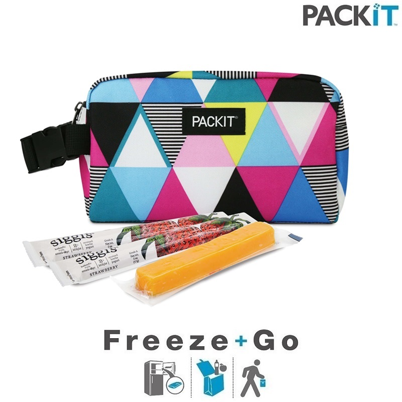 Külmakott PackIt Freezable Snack Box Triangle Stripes