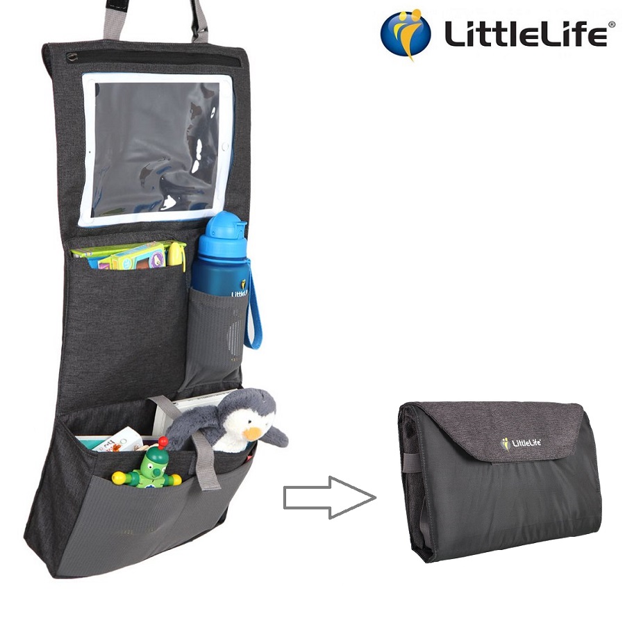 Auto organiseerija ja tahvlihoidja LittleLife Car Seat Organizer