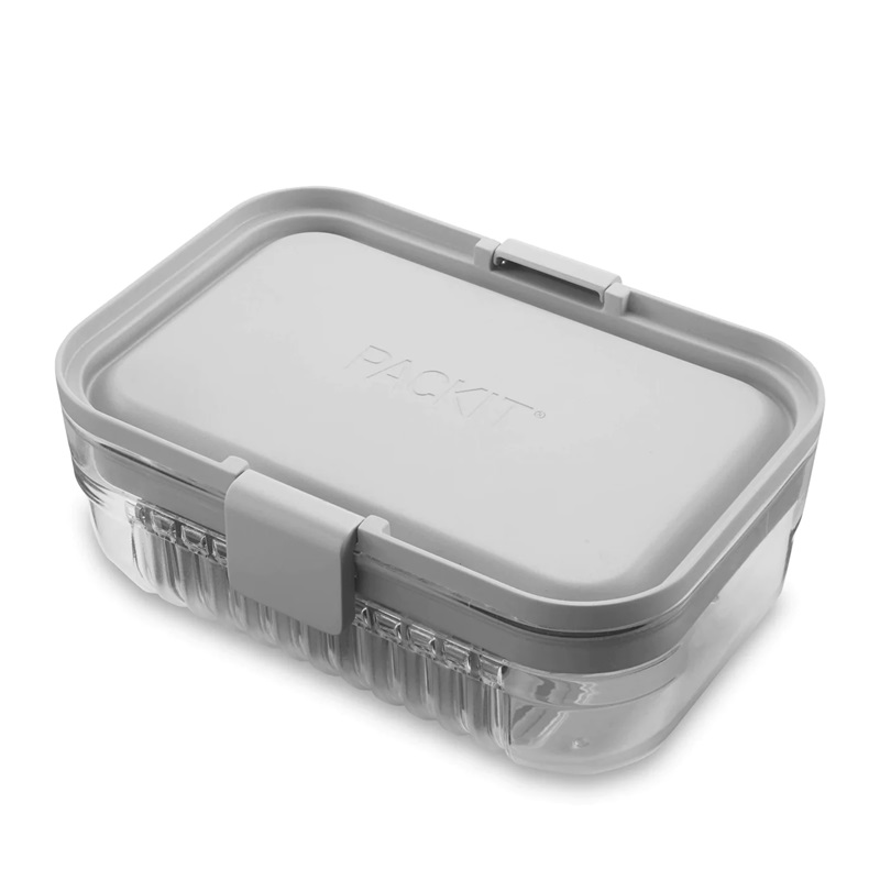 Toidukarp PackIt Bentl Lunch Box Steel Grey