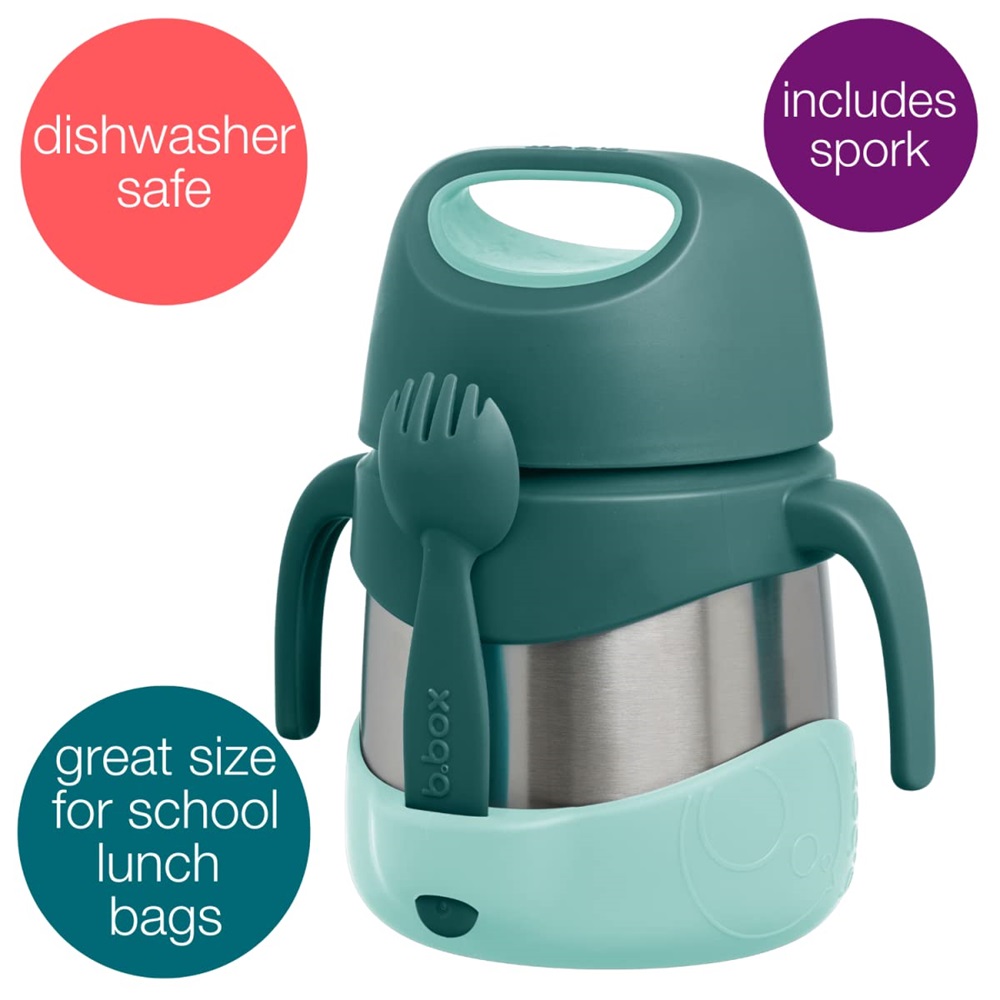 Laste toidutermos B.box Insulated Food Jar Emerald Forest