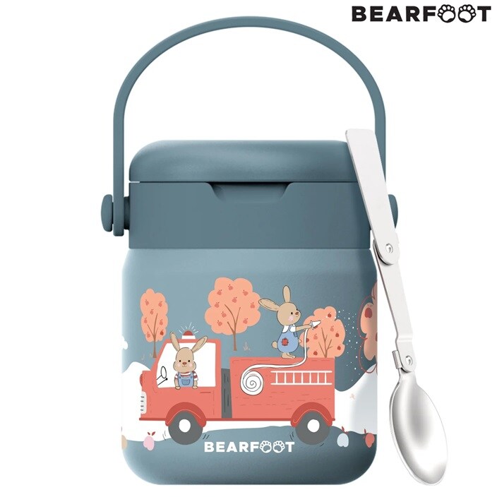 Laste toidutermos Bearfoot Firetruck