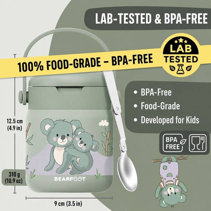Laste toidutermos Bearfoot Koala