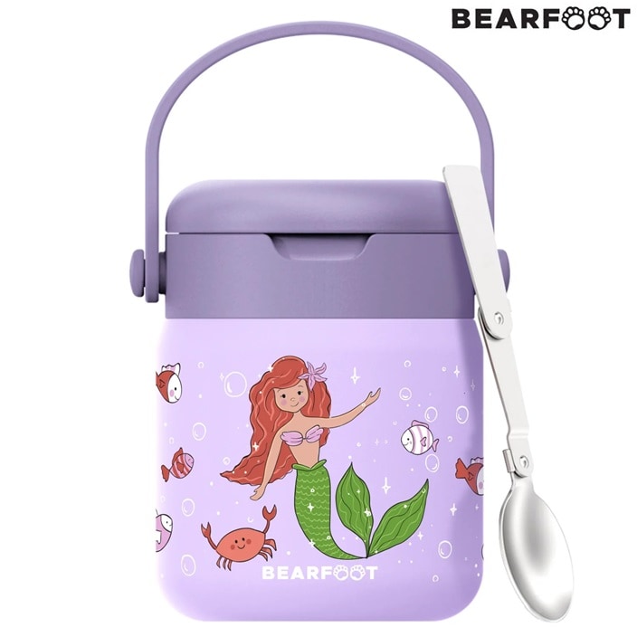 Laste toidutermos Bearfoot Mermaid