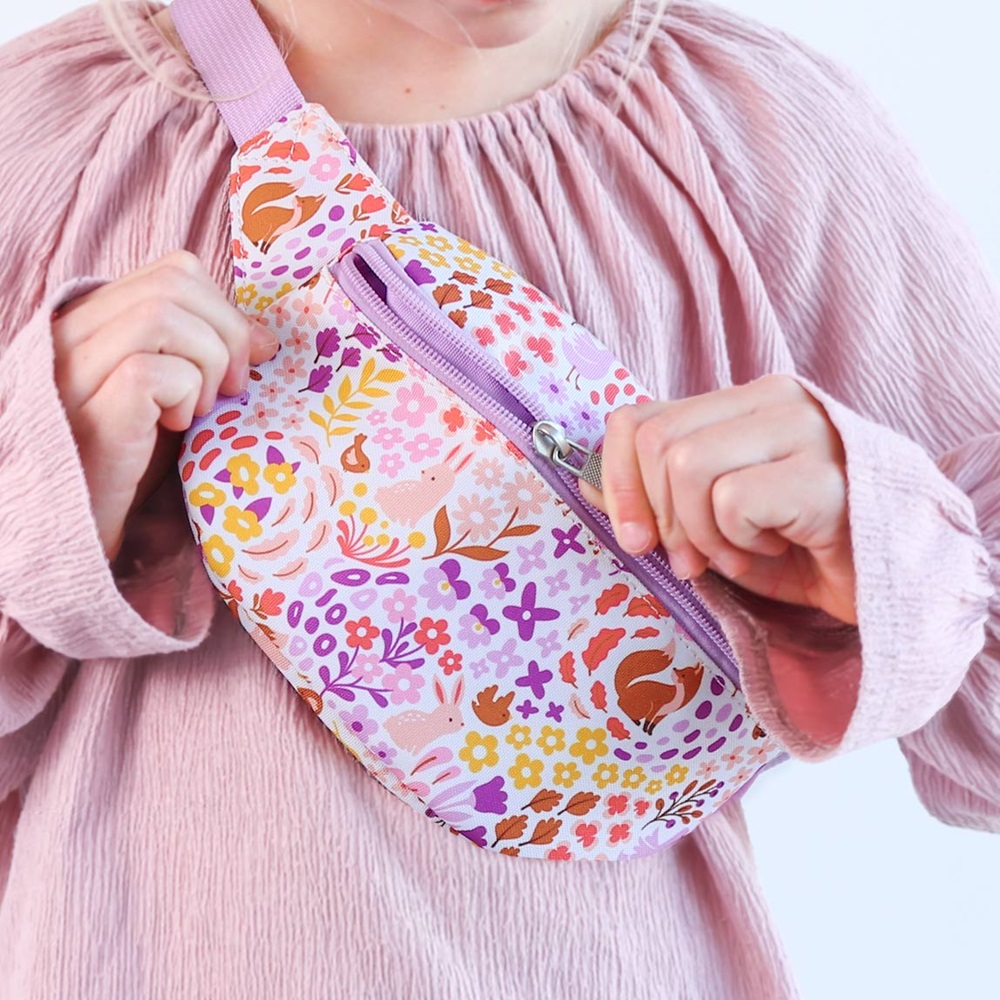 Laste kõhukott ja vöökott A Little Lovely Company Flower Garden