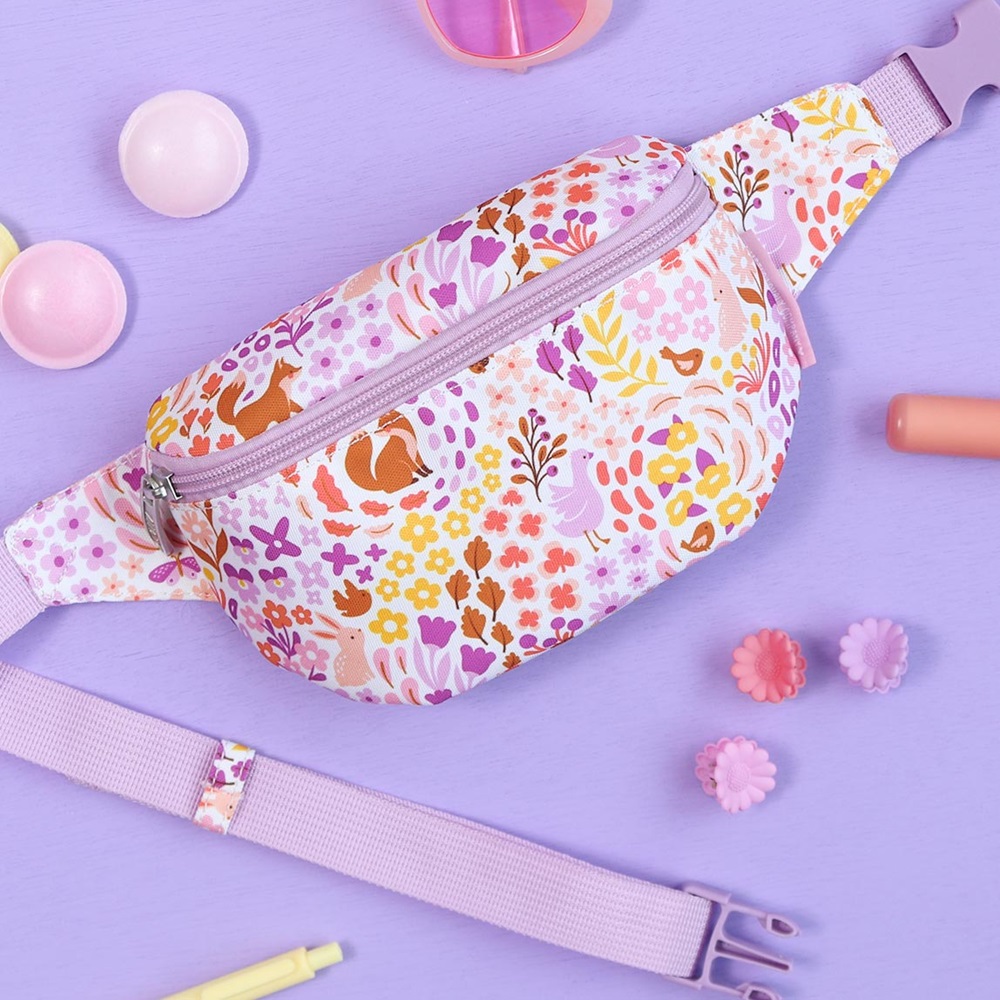 Laste kõhukott ja vöökott A Little Lovely Company Flower Garden