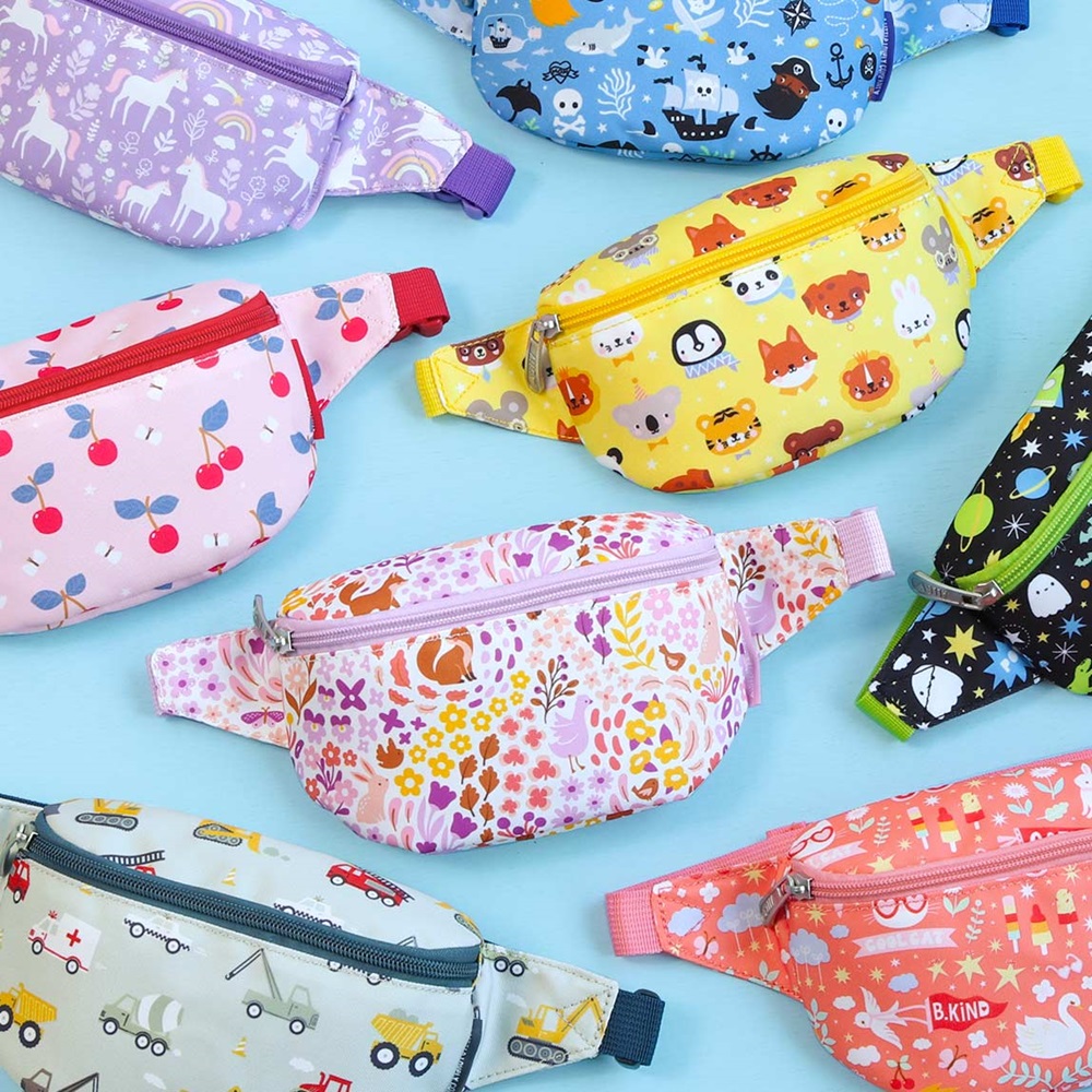 Laste kõhukott ja vöökott A Little Lovely Company Flower Garden