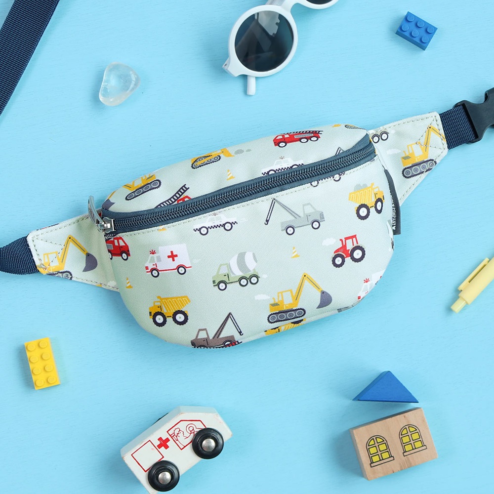 Laste kõhukott ja vöökott A Little Lovely Company Vehicles