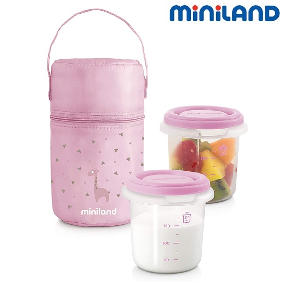 Termokott Miniland Pack-2-Go roosa