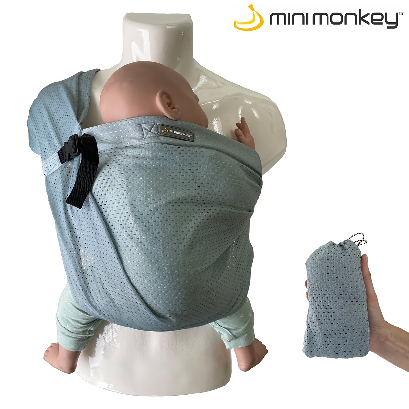 Beebisling Minimonkey Mini Sling mündiroheline