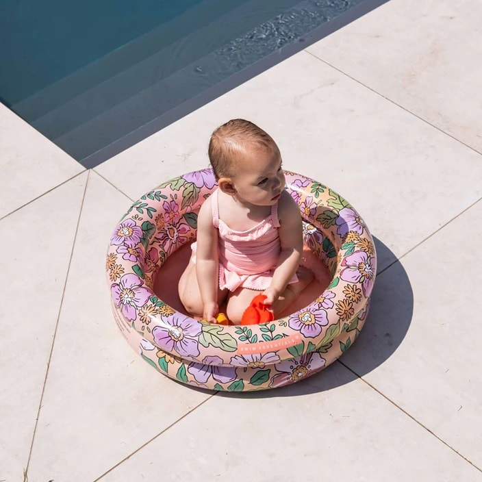Laste täispuhutav bassein Swim Essentials Mini Pool Blossom