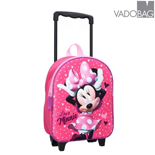 Laste kohver Minnie Mouse Strong Together 3D