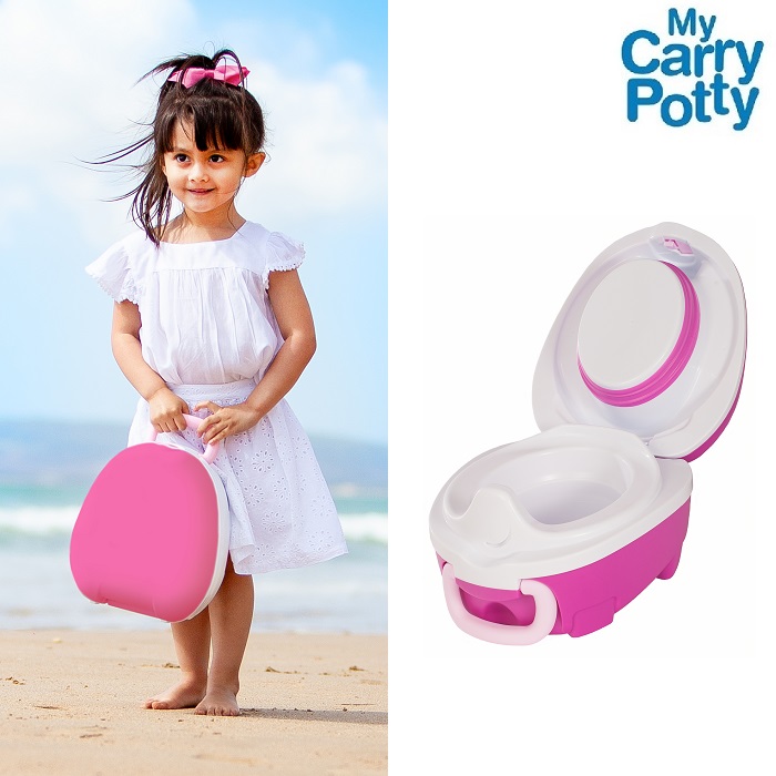 Kaasaskantav pissipott My Carry Potty roosa