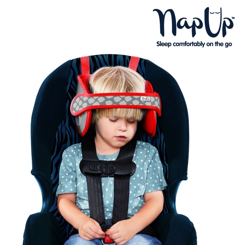 Laste Peatugi Autosse - NapUp Punane