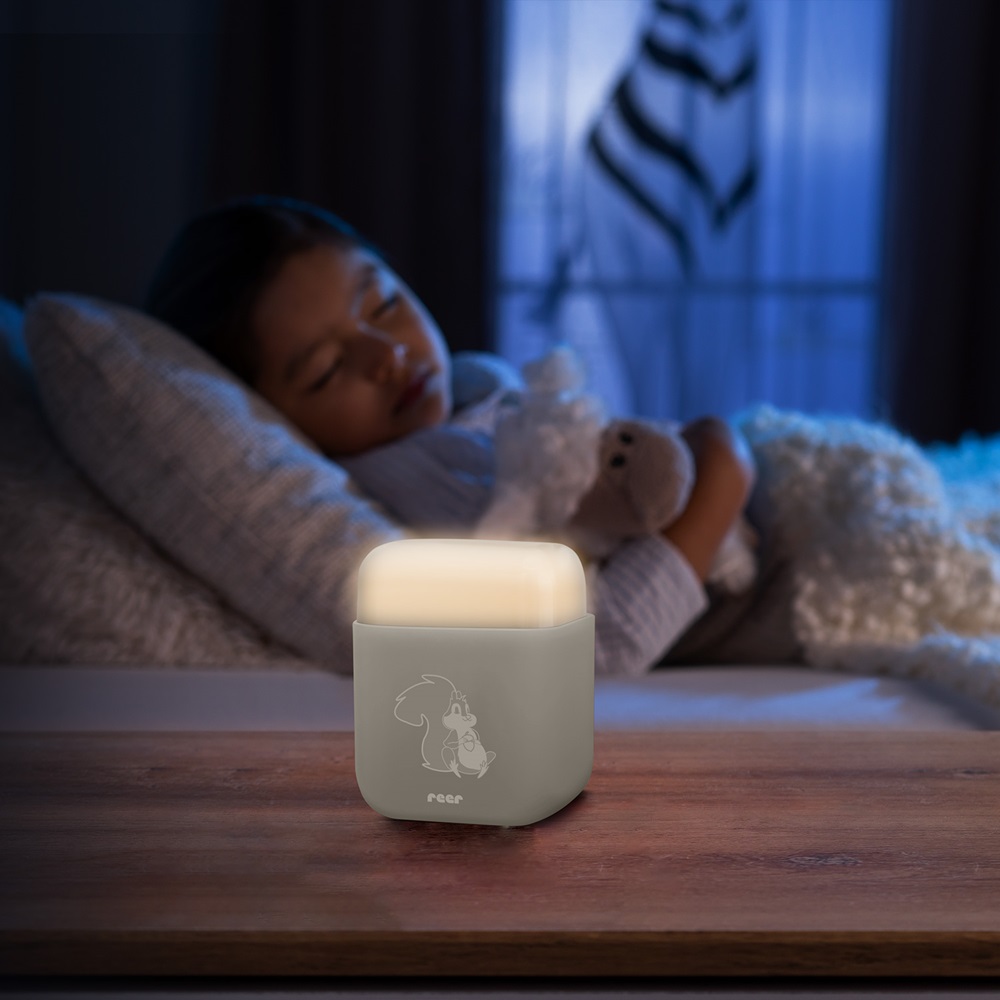 Laste Öölamp - Reer Sleeplight 2-in-1 Creme