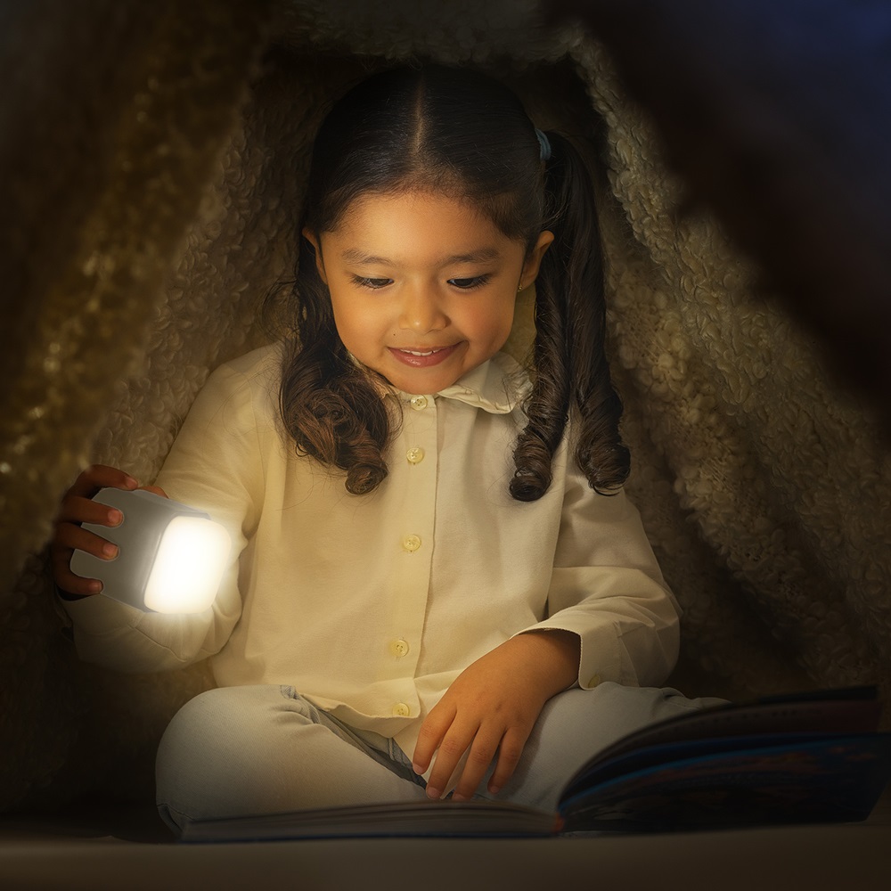 Laste Öölamp - Reer Sleeplight 2-in-1 Creme