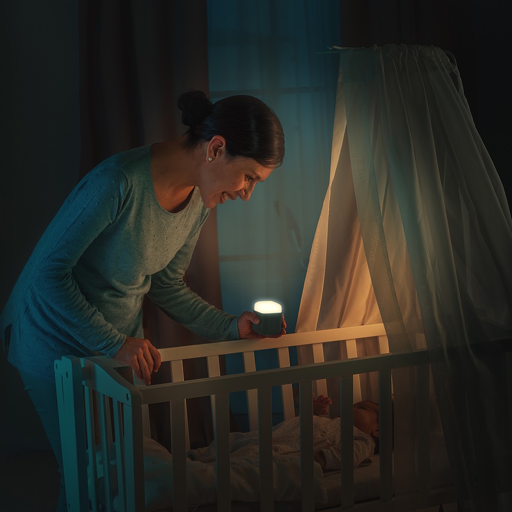 Laste Öölamp - Reer Sleeplight 2-in-1 Eucalypt