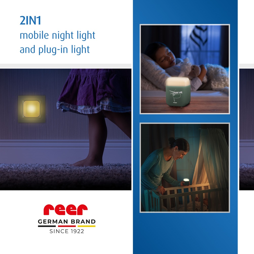 Laste Öölamp - Reer Sleeplight 2-in-1 Eucalypt