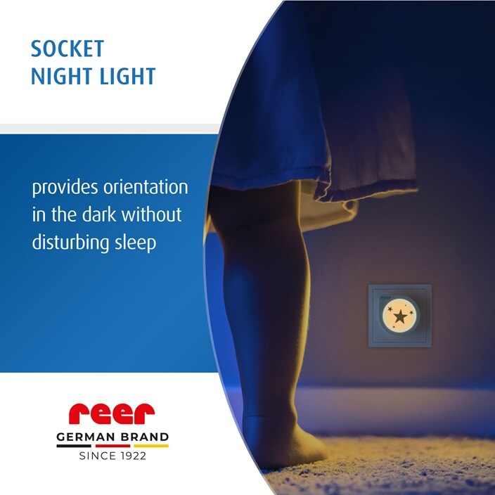 Laste öölamp Reer NightGuide Star
