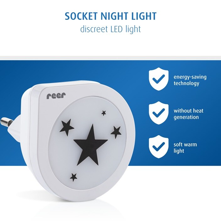 Laste öölamp Reer NightGuide Star
