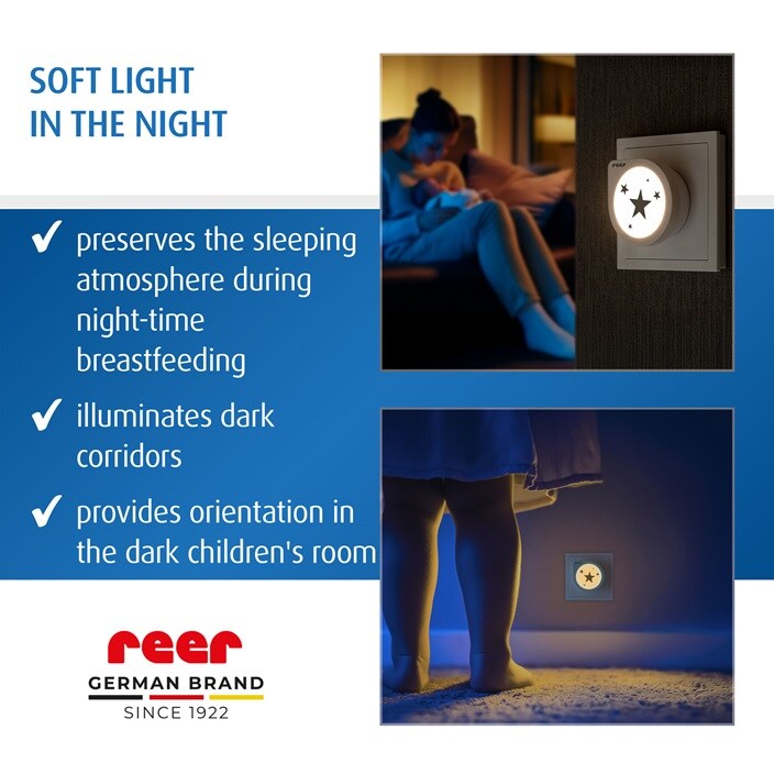 Laste öölamp Reer NightGuide Star