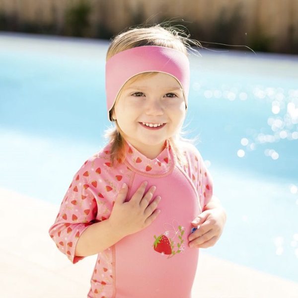 Laste ujumispeapaela SplashAbout Ear Bands Pink