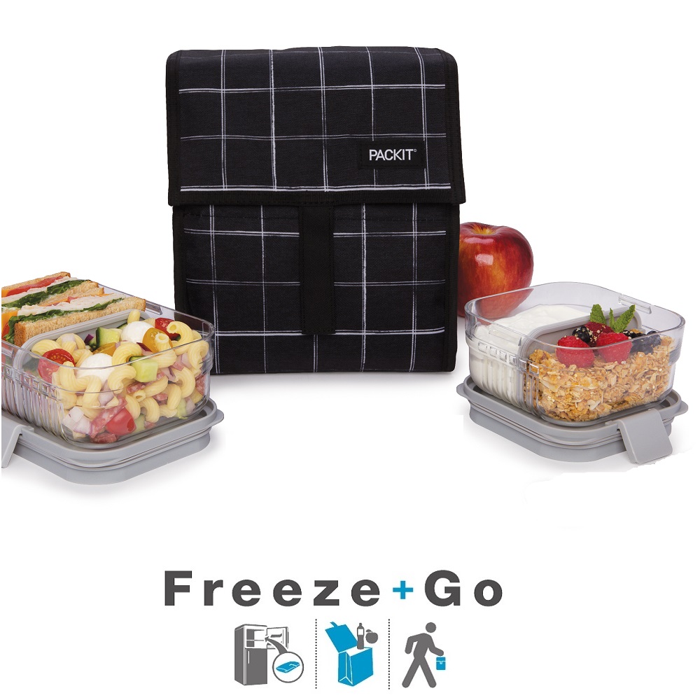 Termokott PACKiT Freezable Lunch Bag Grid