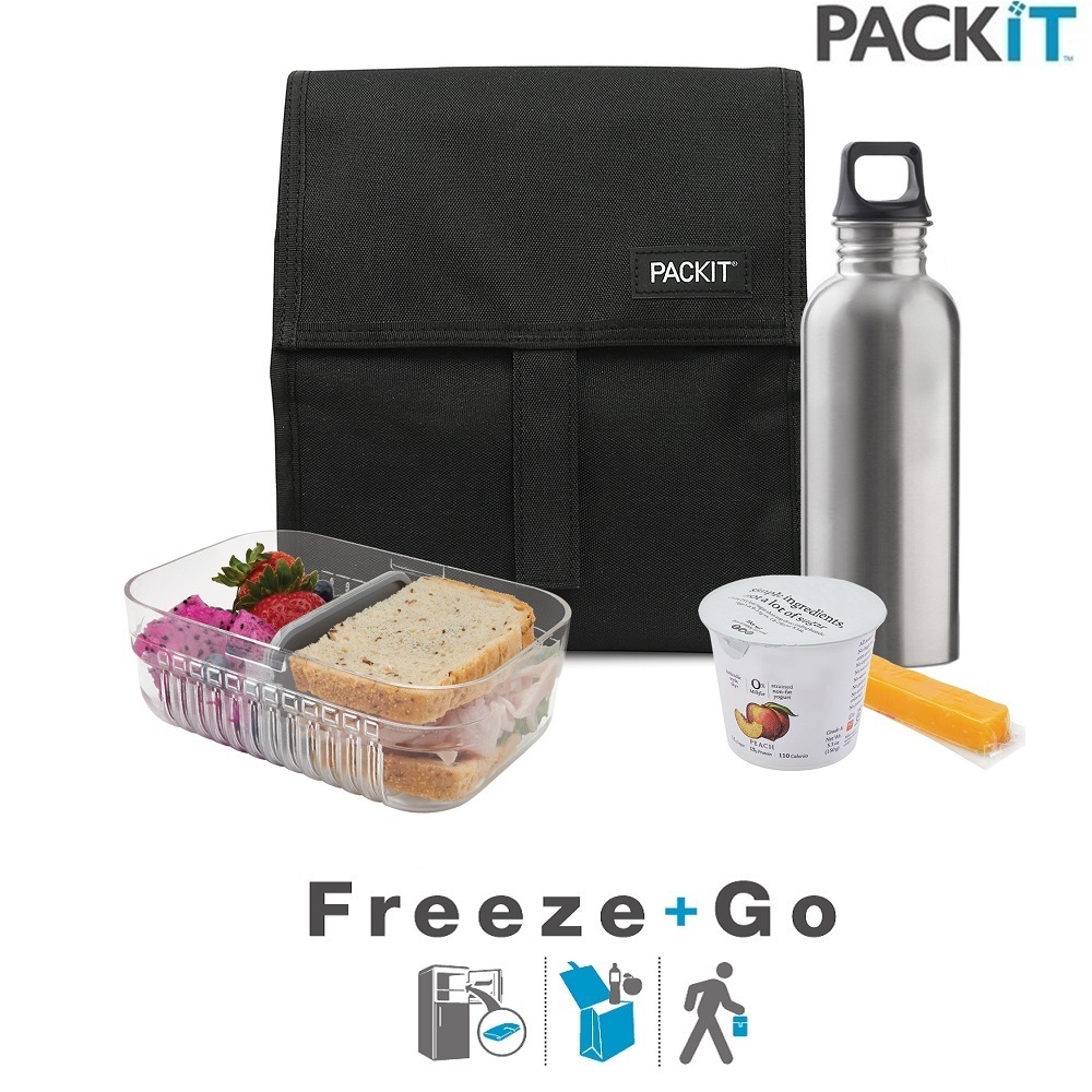 Külmakott PackIt Freezable Lunch Bag Black