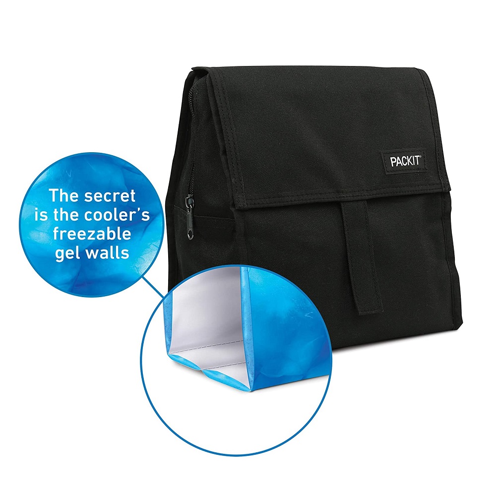 Termokott PackIt Freezable Lunchbag Black