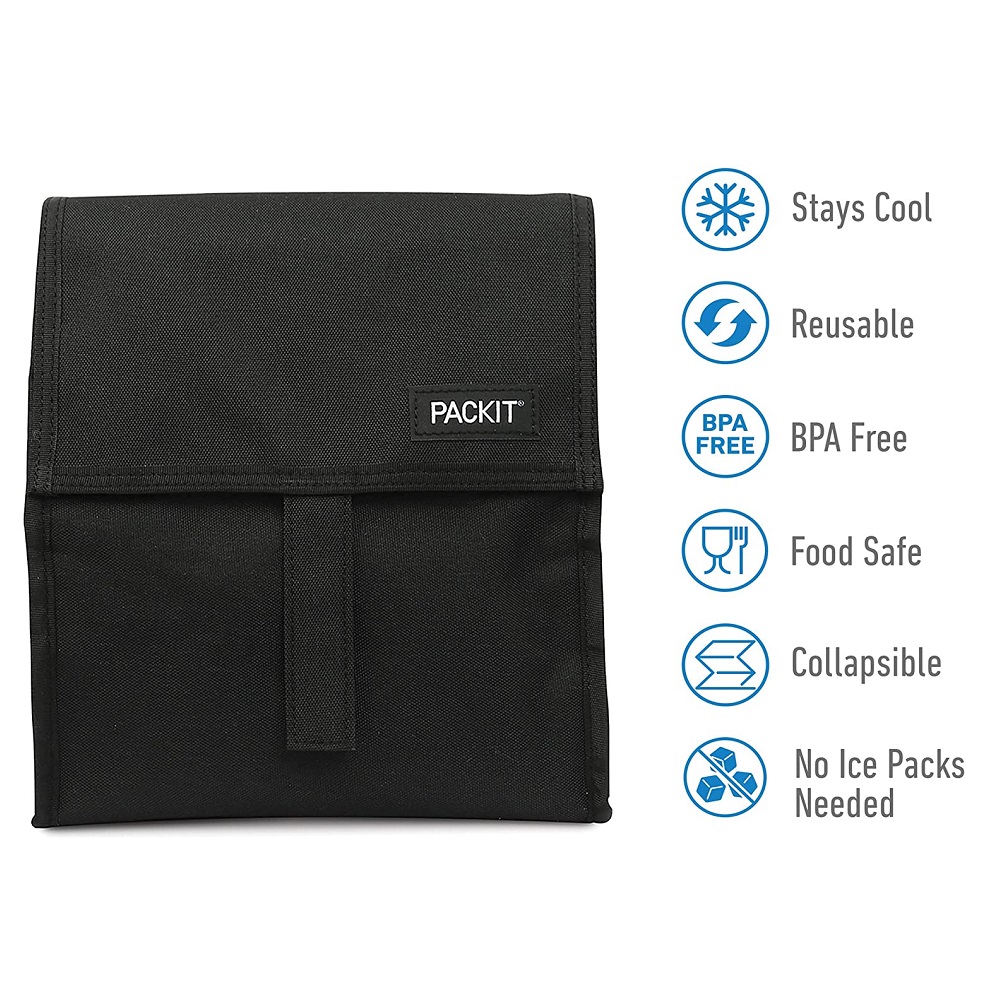 Termokott PackIt Freezable Lunchbag Black