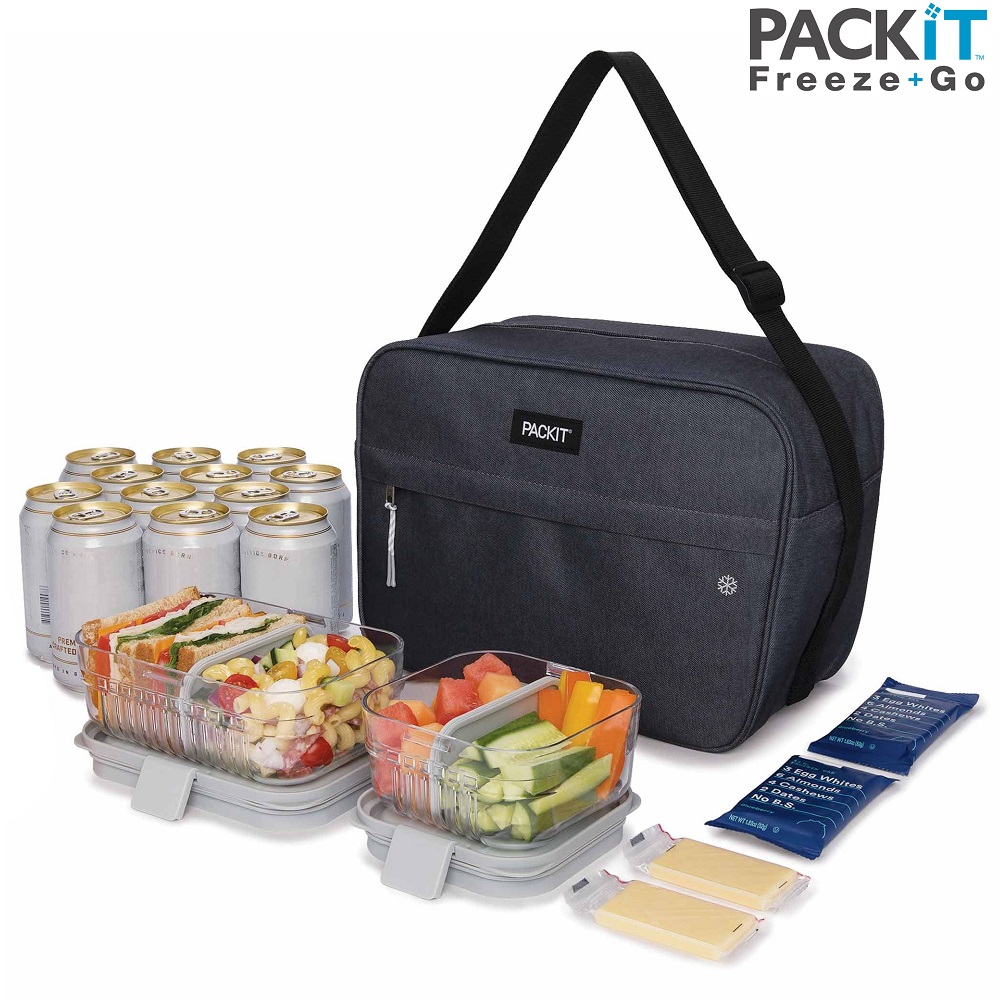 Termokott PACKiT Zuma Freezable Cooler Bag Charcoal