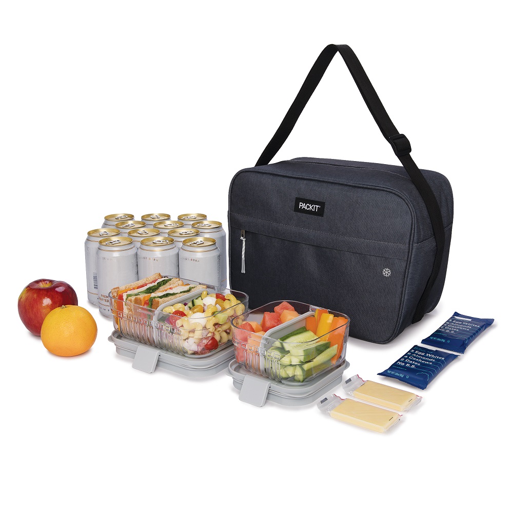 Termokott PACKiT Zuma Freezable Cooler Bag Charcoal