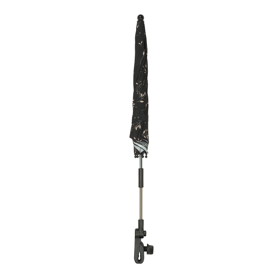 Päikesevari vankrile Dooky Buggy Parasol Umbrella Black Leaves