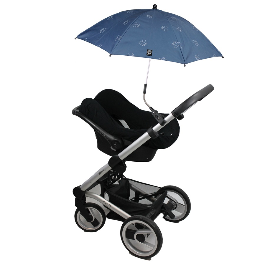 Päikesevari vankrile Dooky Buggy Parasol Umbrella Blue Cherry