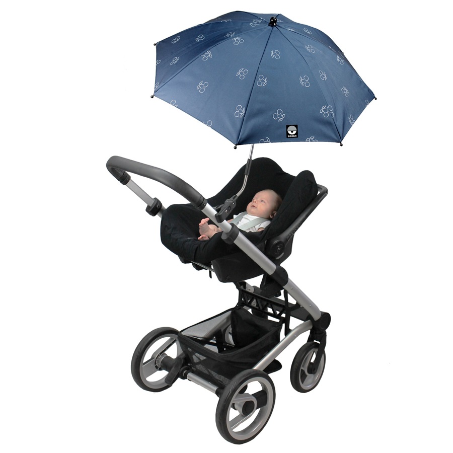 Päikesevari vankrile Dooky Buggy Parasol Umbrella Blue Cherry