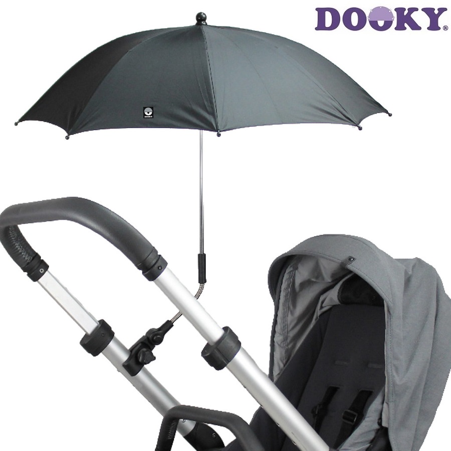 Päikesevari vankrile Dooky Buggy Parasol Umbrella Grey