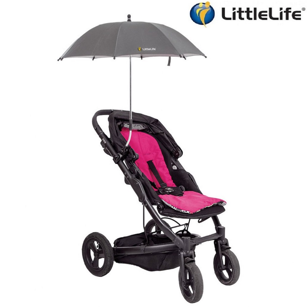 Päikesevari vankrile ja kärule LittleLife Buggy Parasol Grey