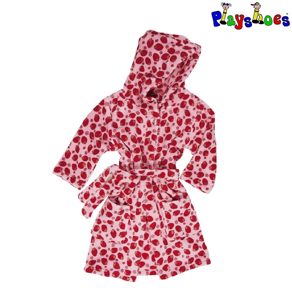 Laste hommikumantel Playshoes Strawberry