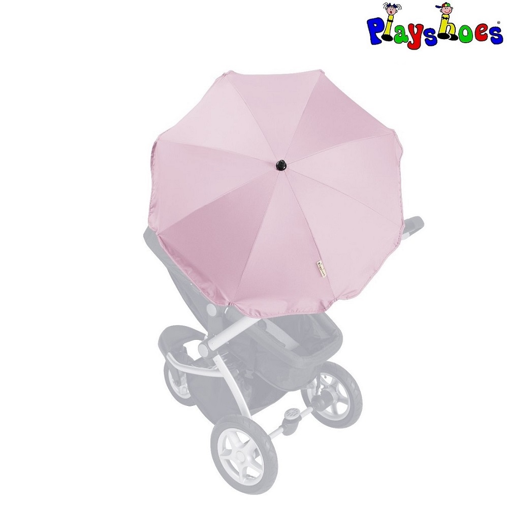 Päikesevari vankrile Playshoes Roosa