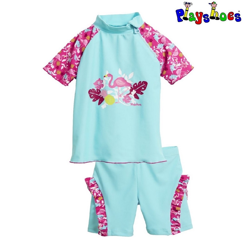 Laste UV-kaitsega ujumisriided Playshoes Flamingo