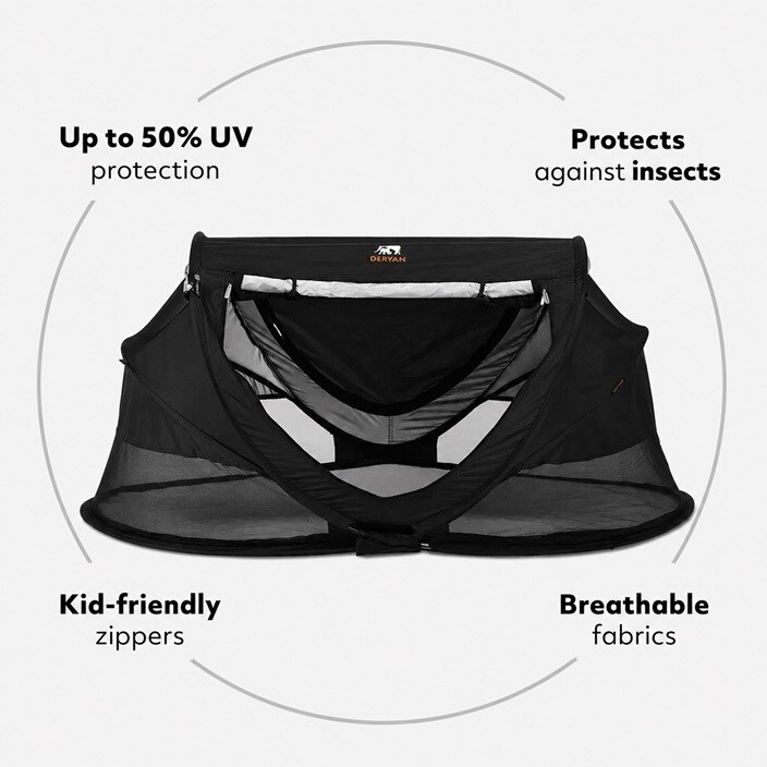 Reisivoodi - Deryan Toddler Luxe Black